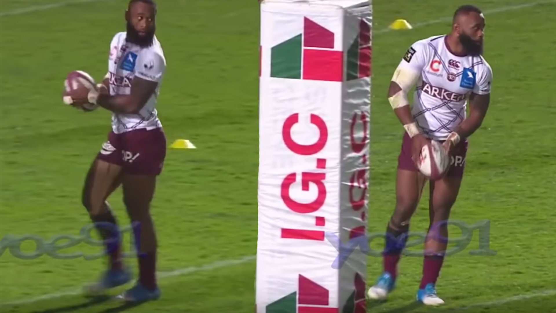 Unsettling video shows Semi Radradra refusing to finish tries, instead gifting passes to teammates