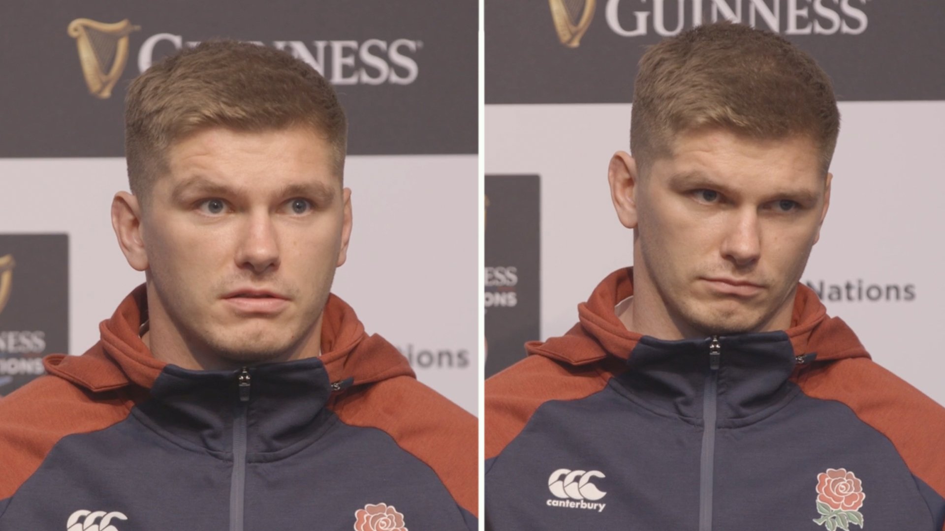 Owen Farrell met with barrage of questions from media about Saracens relegation