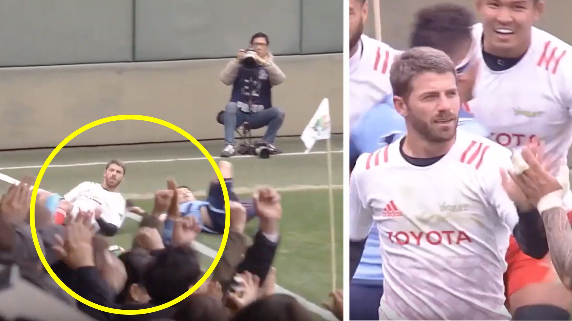 Former Springbok flyer Willie le Roux is doing INSANE things in Japan