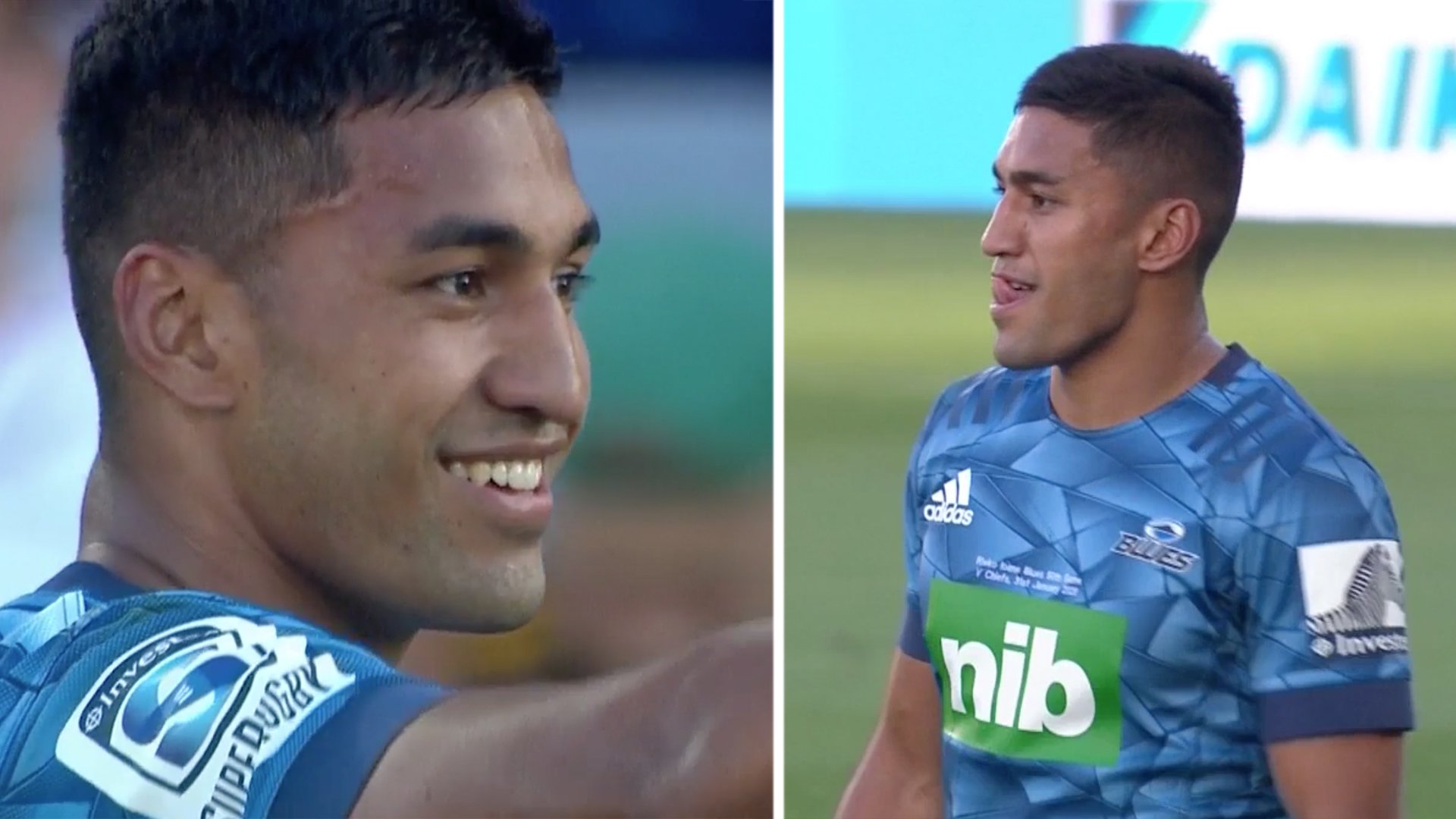 A noticeably leaner Rieko Ioane reminded the Rugby World why he should have been selected in World Cup