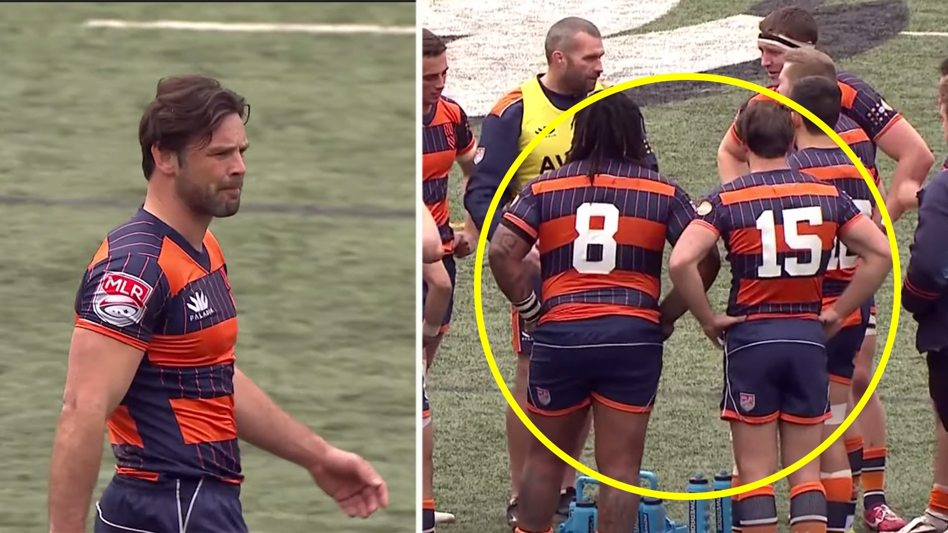 Ex England International full back Ben Foden is noticeably slower then he once was, but still dominates MLR