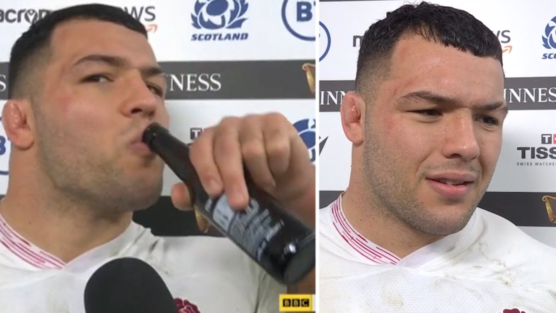 Ellis Genge gives one of the best post match interviews that we've seen
