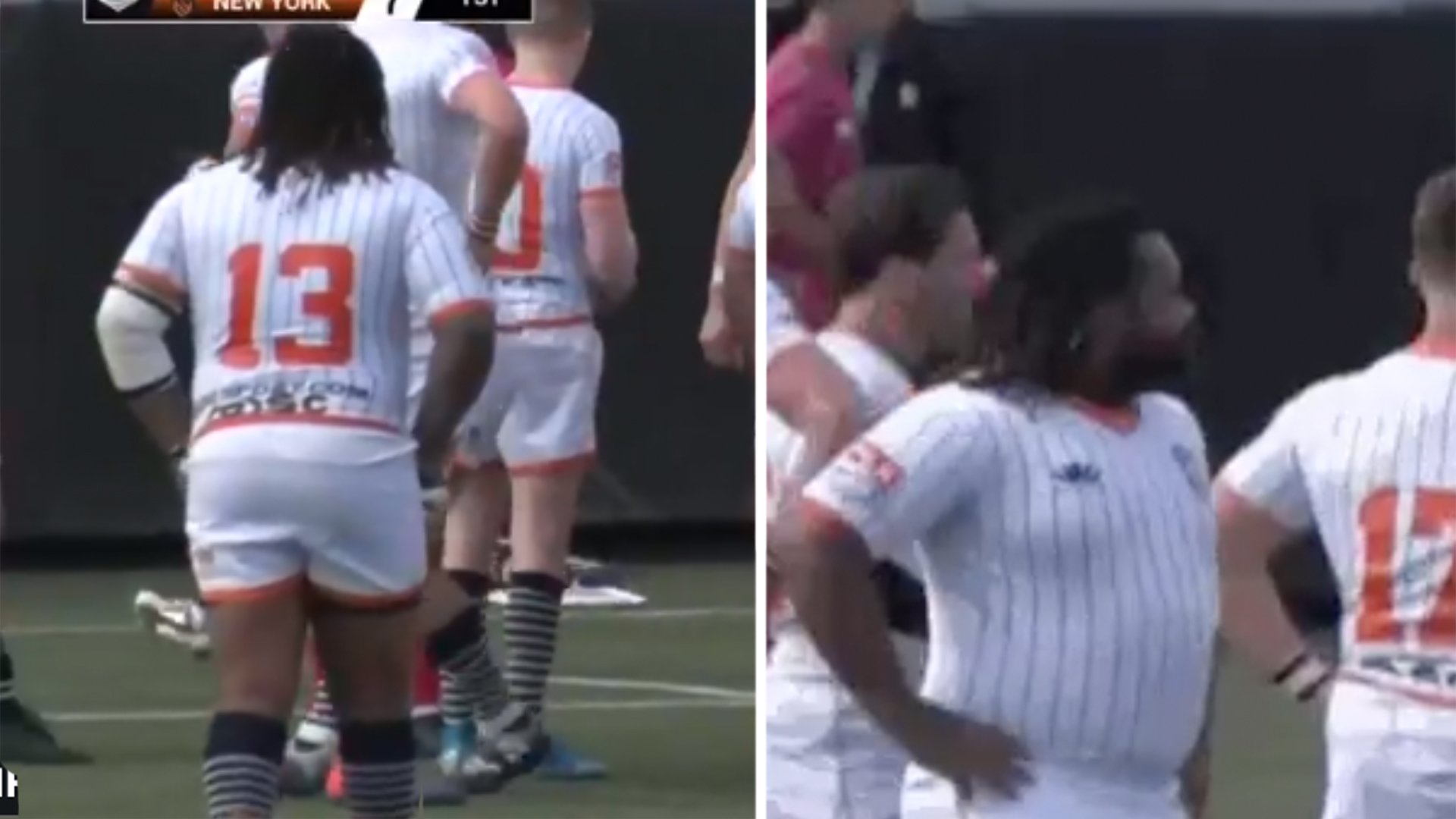 People can't get over how big Mathieu Bastareaud has got on Major League Rugby debut
