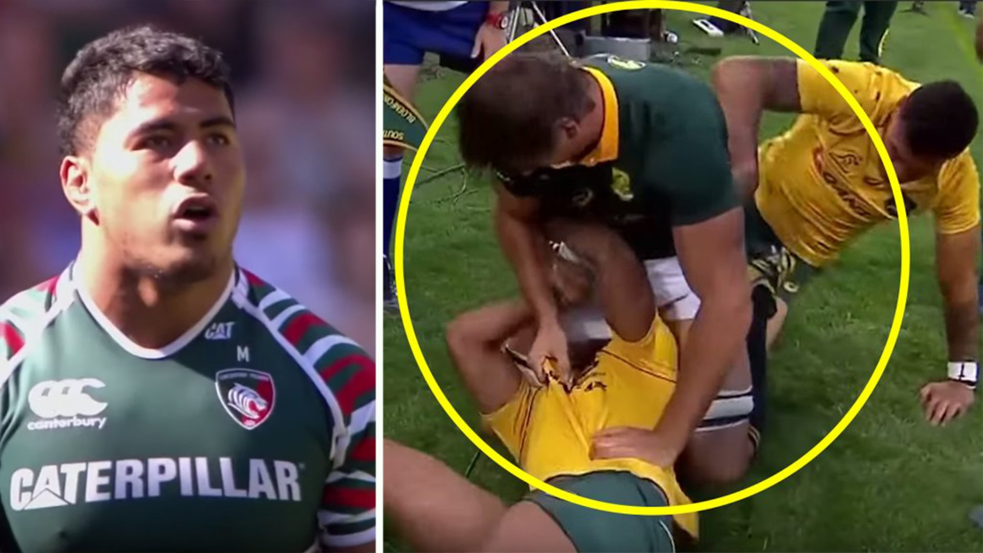 English players dominate 'Biggest Thugs in Rugby' team in brutal video