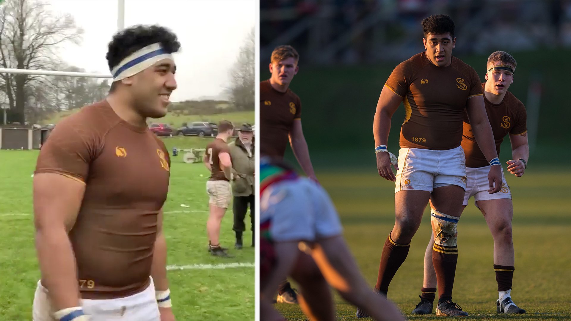 The 125kg cousin of Billy Vunipola and Faletau is absolutely massive and Welsh fans are excited