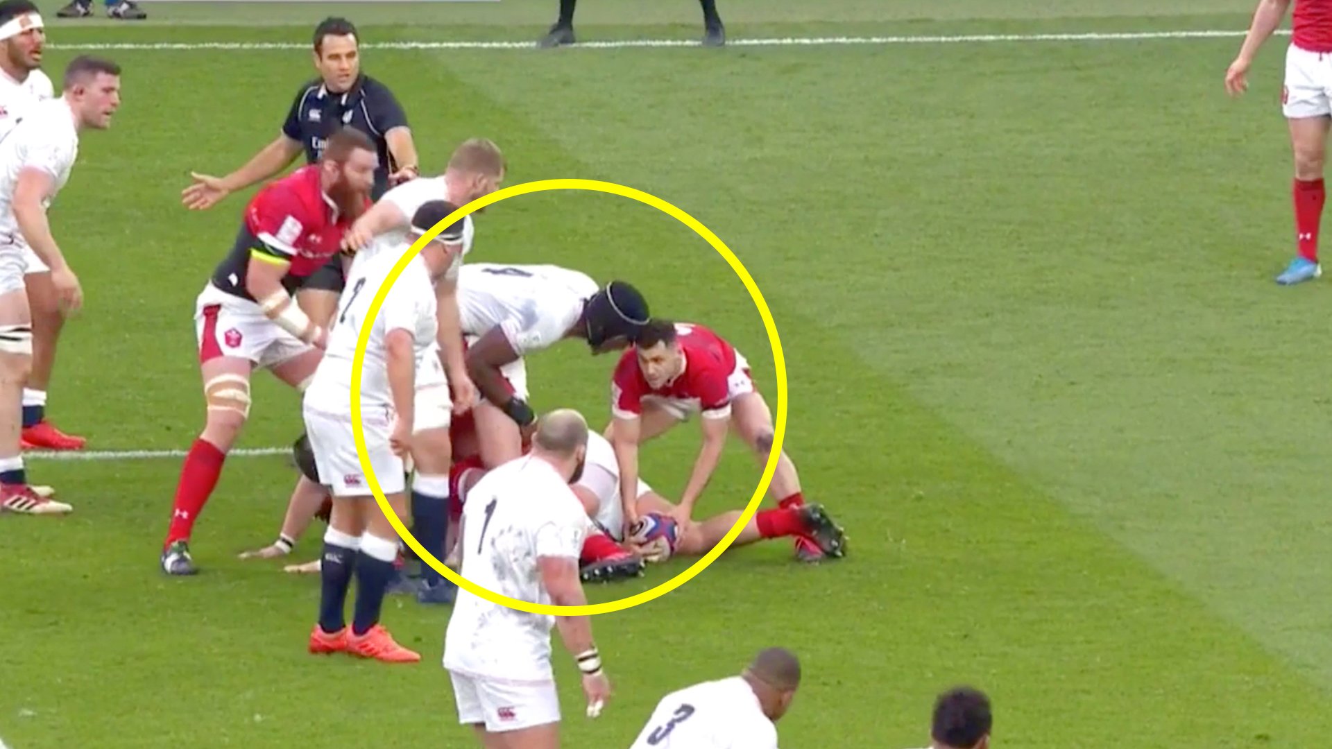 Ref mic picks up the vile words that Maro Itoje gave Tomos Williams in Six Nations clash