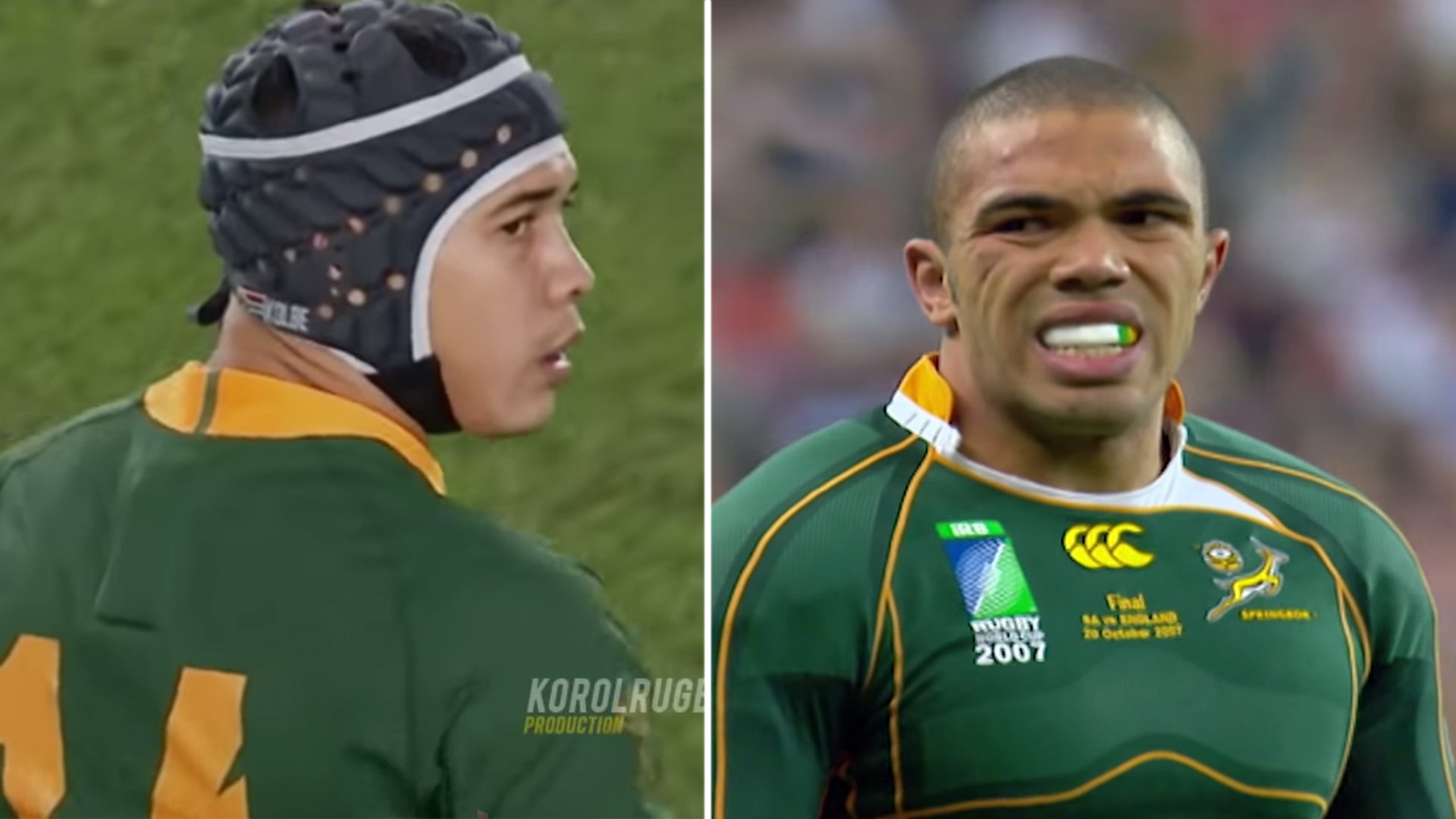 Video puts to bed the argument over who was better, Cheslin Kolbe or Bryan Habana