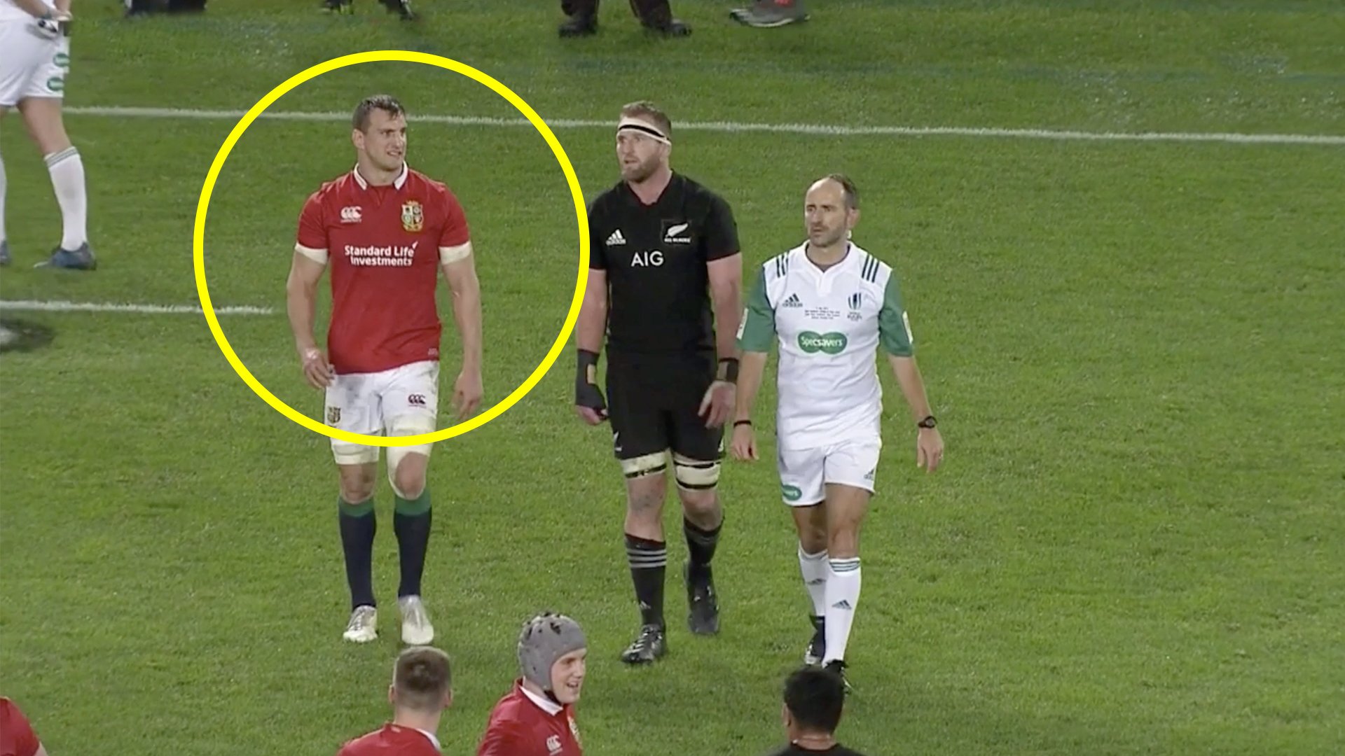 New video reveals how Sam Warburton influenced referee in final moments to save Lions Series