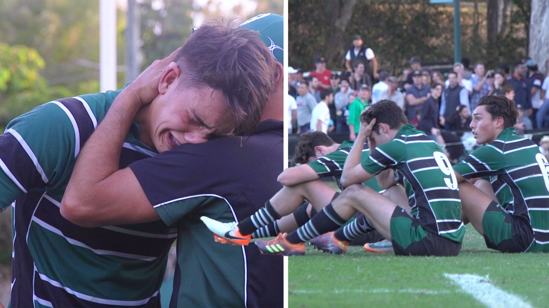 A video of an Australian rugby school losing their final match is going viral online