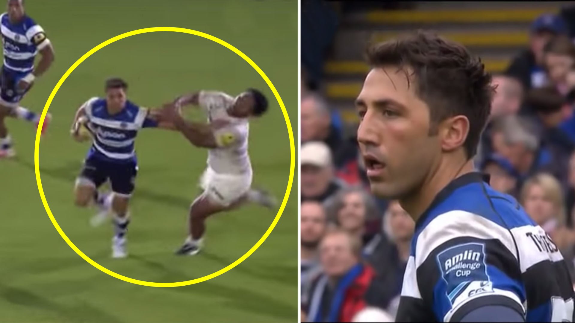 Footage has emerged showing the game that tricked fans into thinking Gavin Henson was 'back'