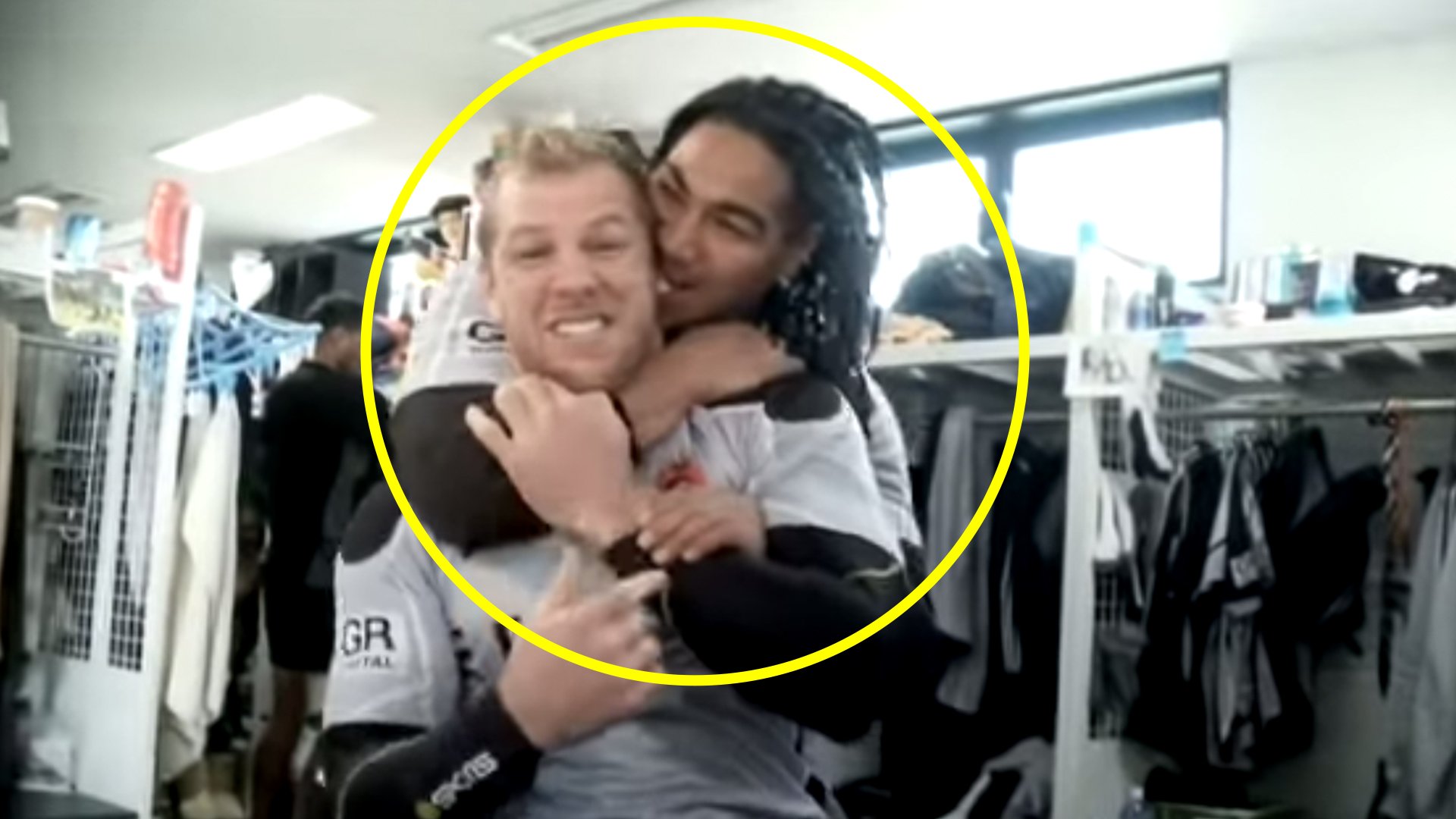 Ma'a Nonu and James Haskell once had a serious bromance