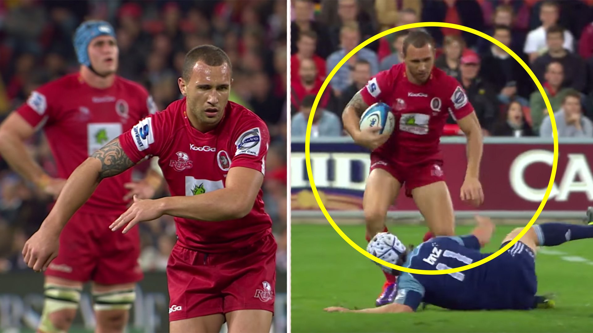 Australia have released the clip where Quade Cooper proved to the world that he was the real deal