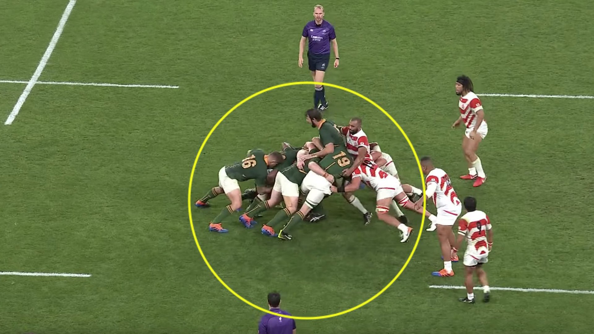 The South African maul at the Rugby World Cup was simply unstoppable