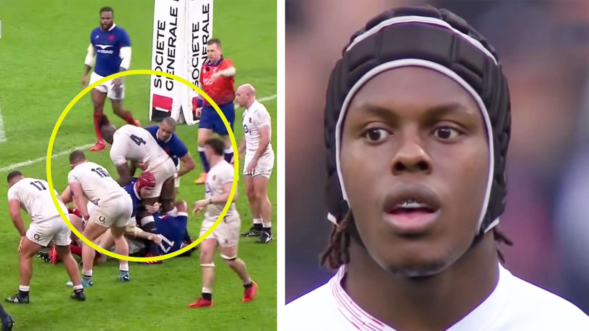 The Maro Itoje reaction to French gamesmanship that confused the rugby world