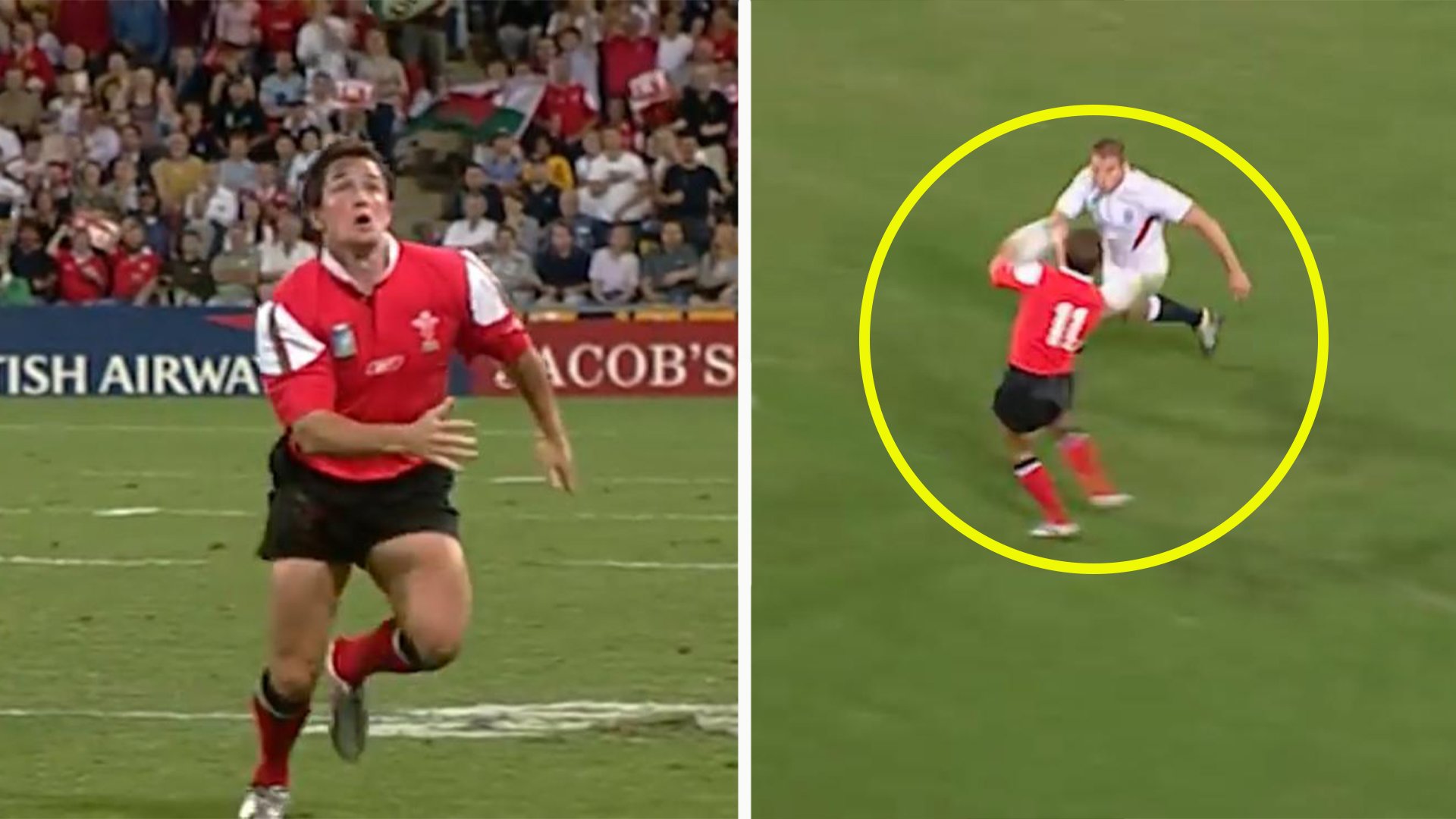 World Rugby have just released footage of the greatest try assist of all time