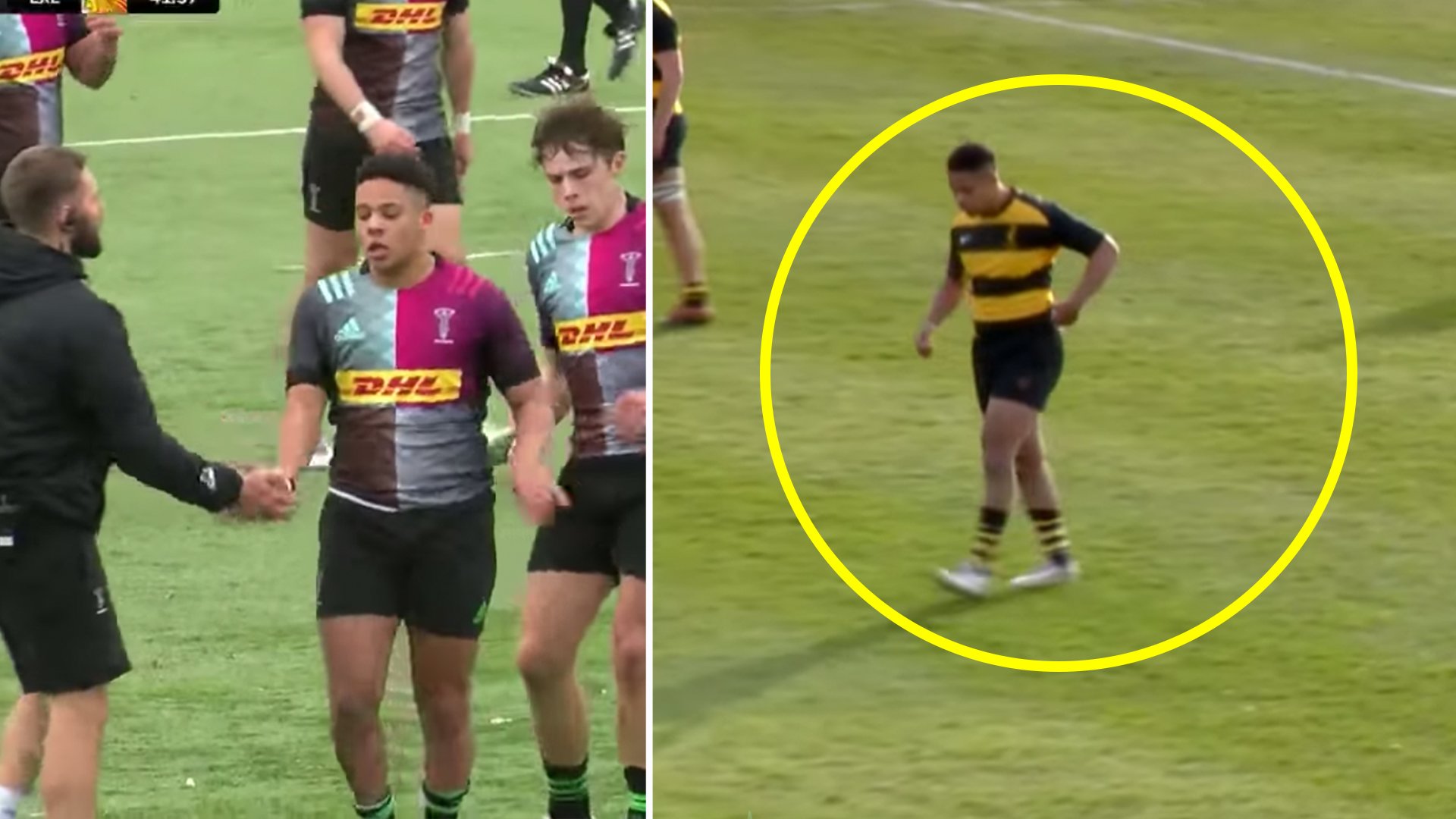 The Harlequins academy player that is going viral online with latest highlight reel