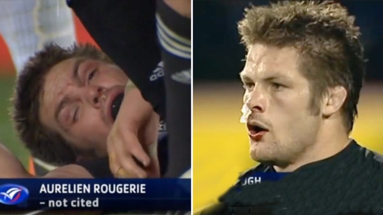 Shocking video reveals how All Black legend Richie McCaw was physically targeted throughout his career