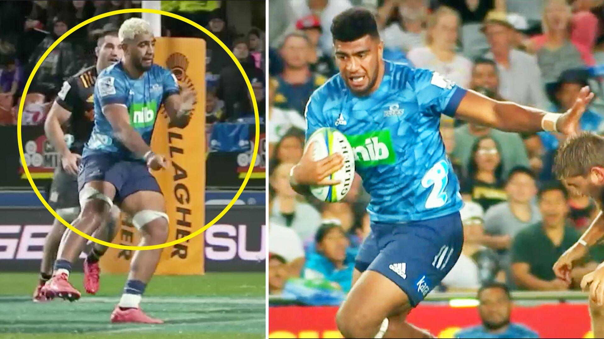 New video drops showing exactly why Hoskins Sotutu is being touted as the All Black's next number eight