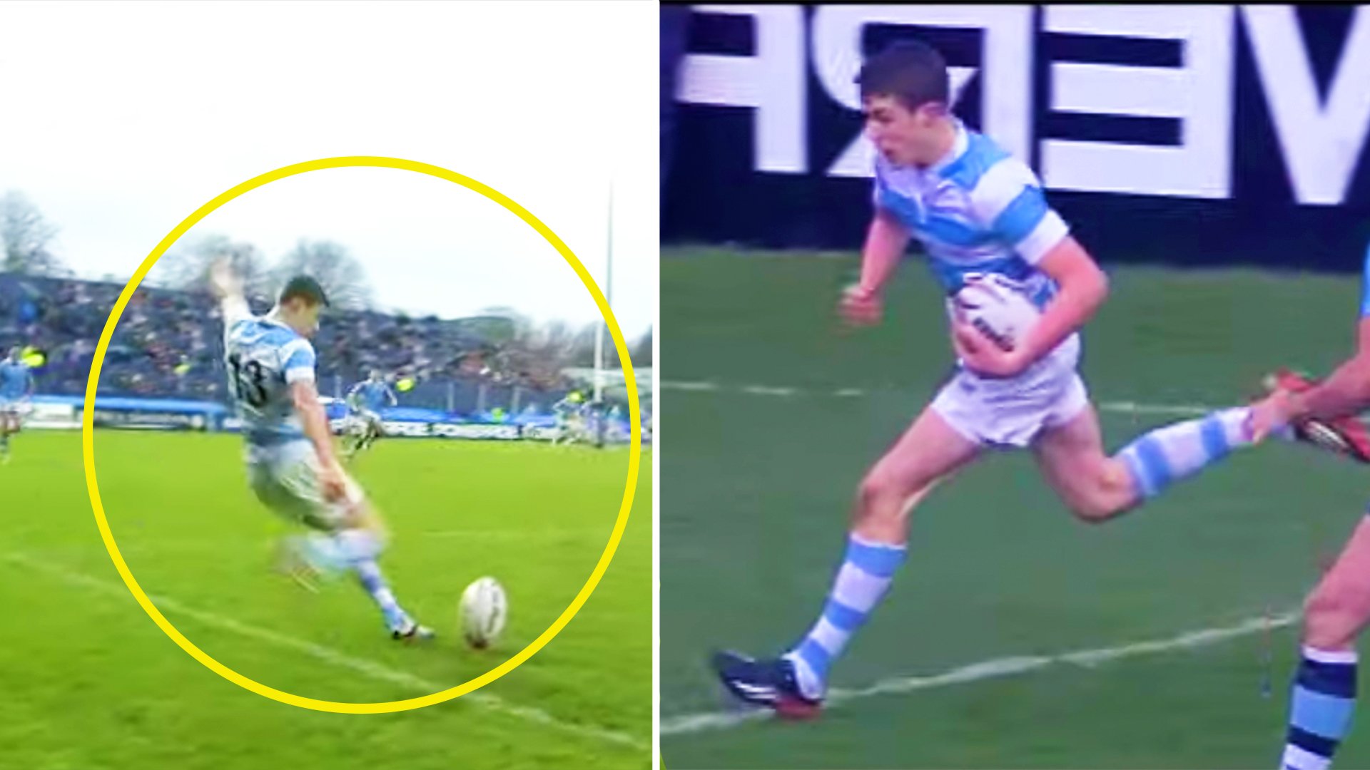 Phenomenal unseen footage shows eighteen year old Gary Ringrose tearing up schoolboy Cup final