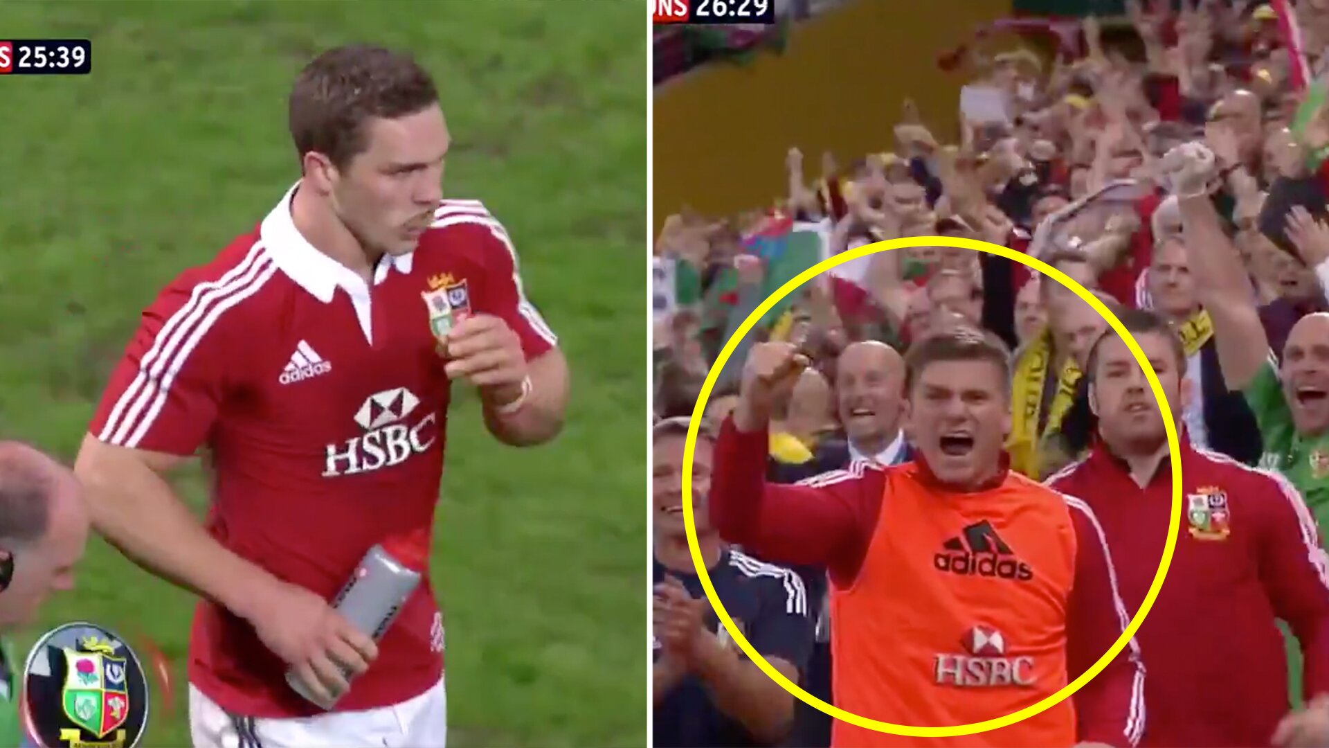 The Lions release full HD footage of one of the most outrageous moments in their history