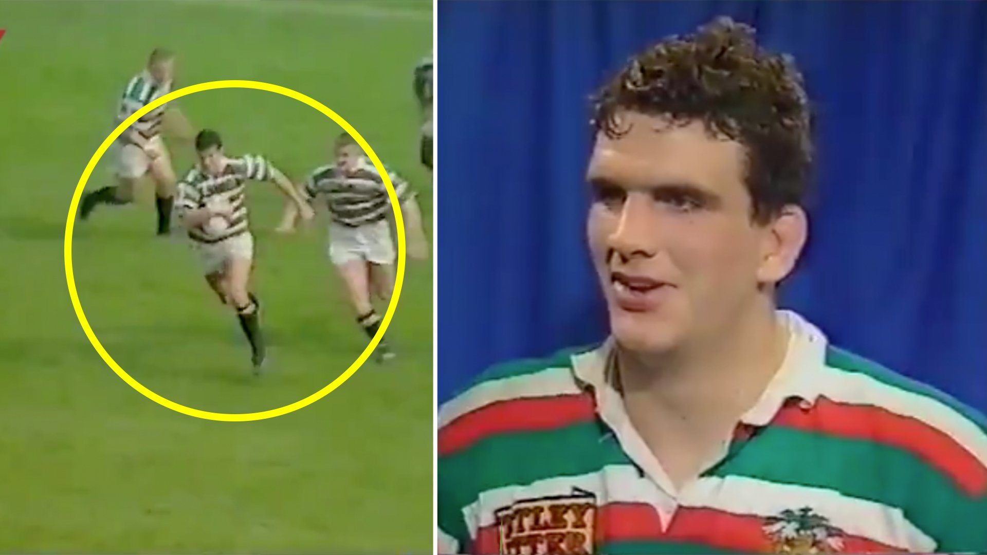 New video reveals that Martin Johnson was terrifying even when he was young