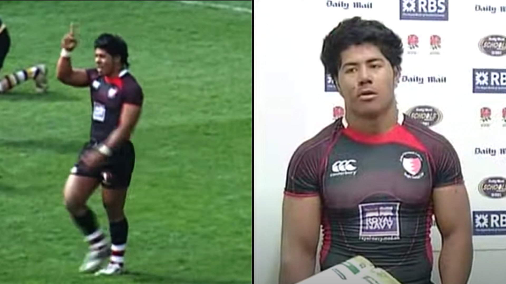 Someone has found Manu Tuilagi's schoolboy rugby highlights and it's tearing the Internet apart
