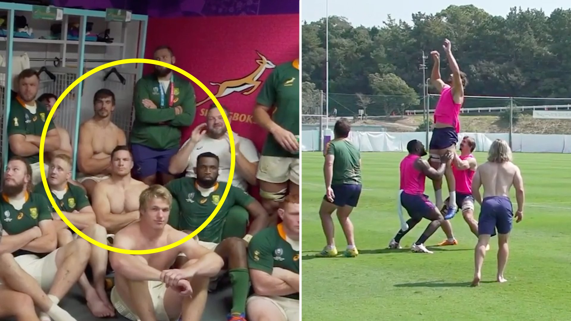 Rassie Erasmus releases incredible unseen footage of Springboks during World Cup campaign