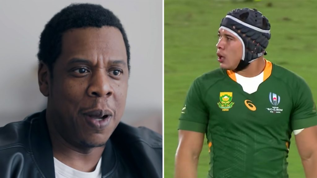 Jay Z Makes His Move On Cheslin Kolbe Rugby Onslaught