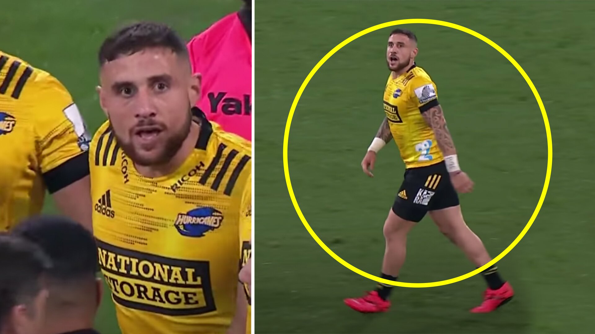 The player cam for TJ Perenara is just as chaotic as you thought it would be
