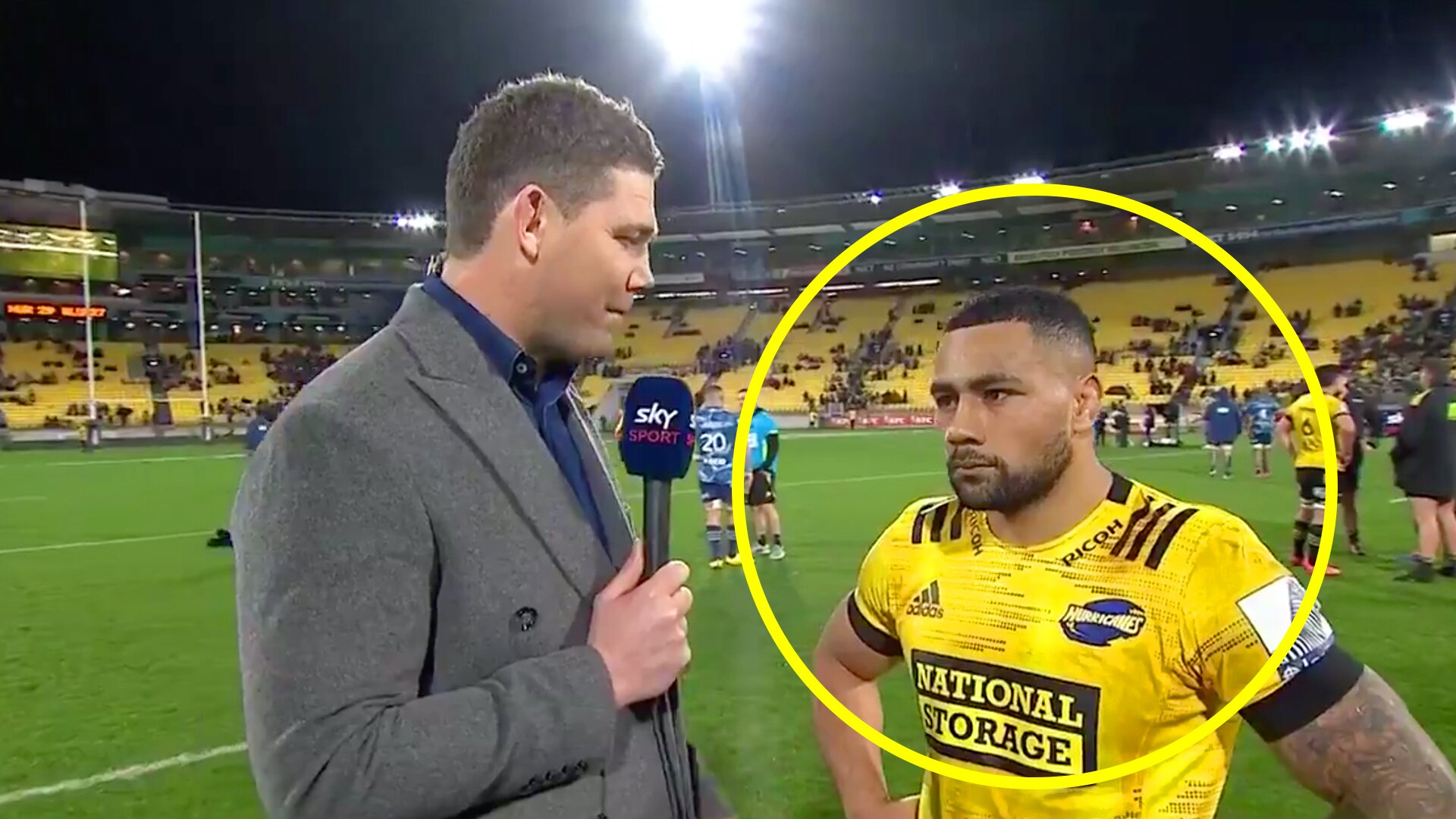 The awkward man of the match interview which tells you why Ngani Laumape will still thrive for the All Blacks