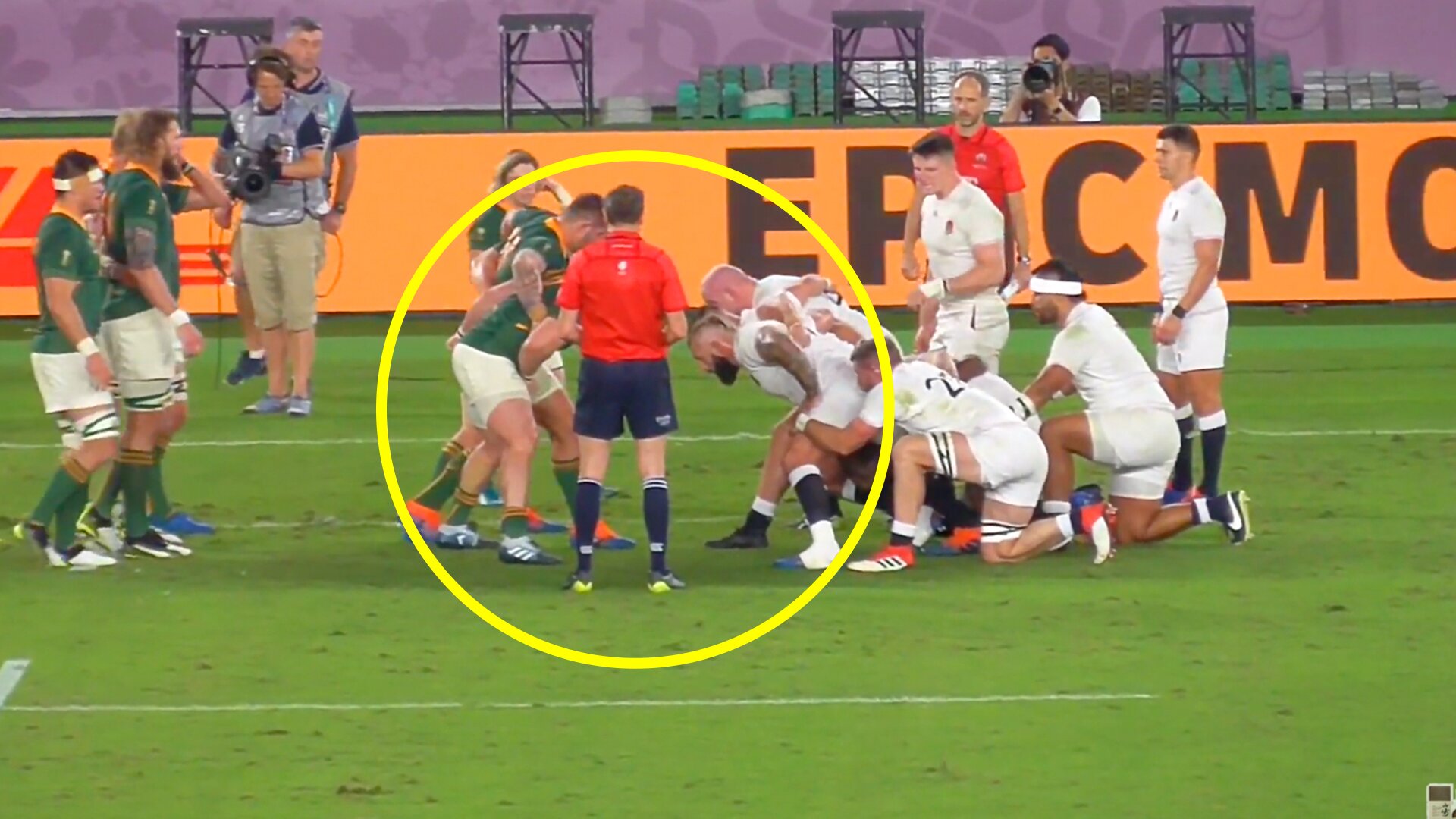 Mounting calls for South Africa to be stripped of World Cup win after undeniable evidence emerges showing officials helping Springboks