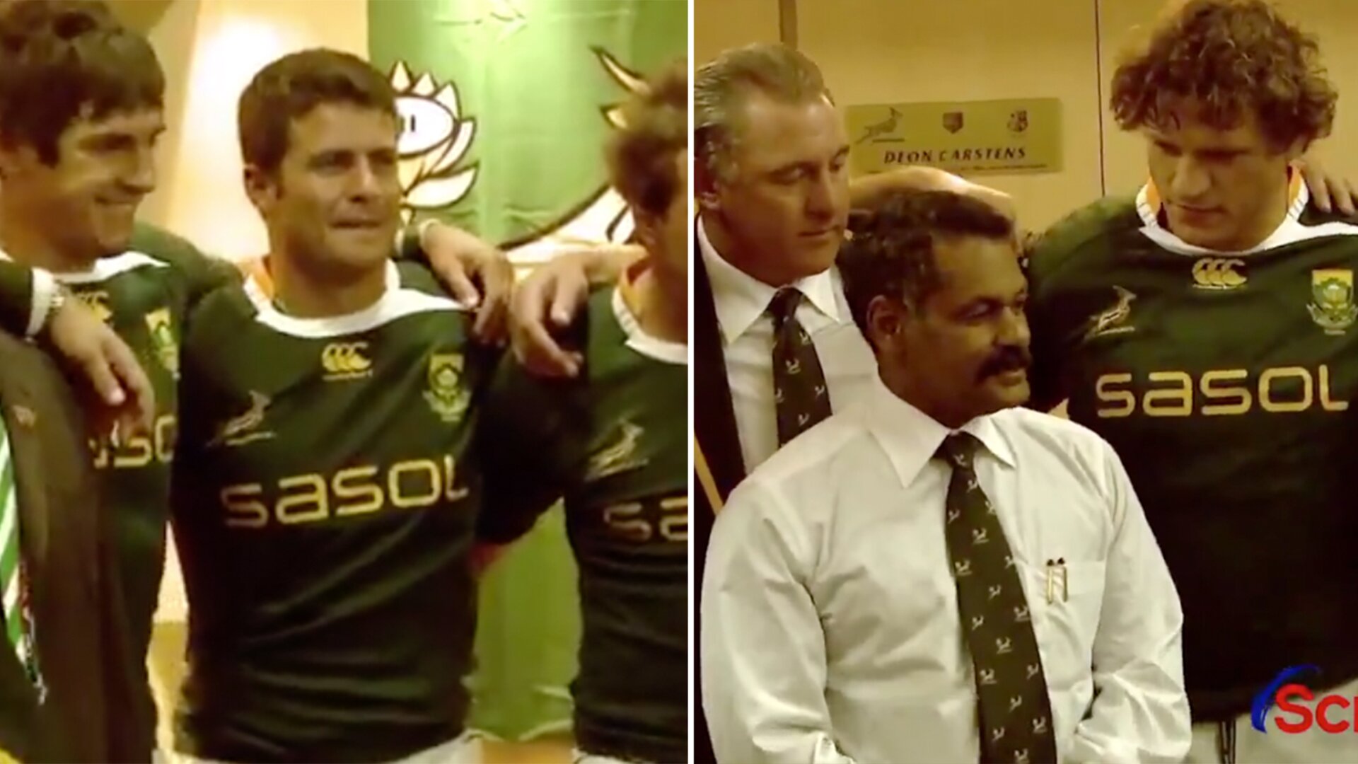 Former Springboks coach posts never before seen video of spinetingling Lions speech