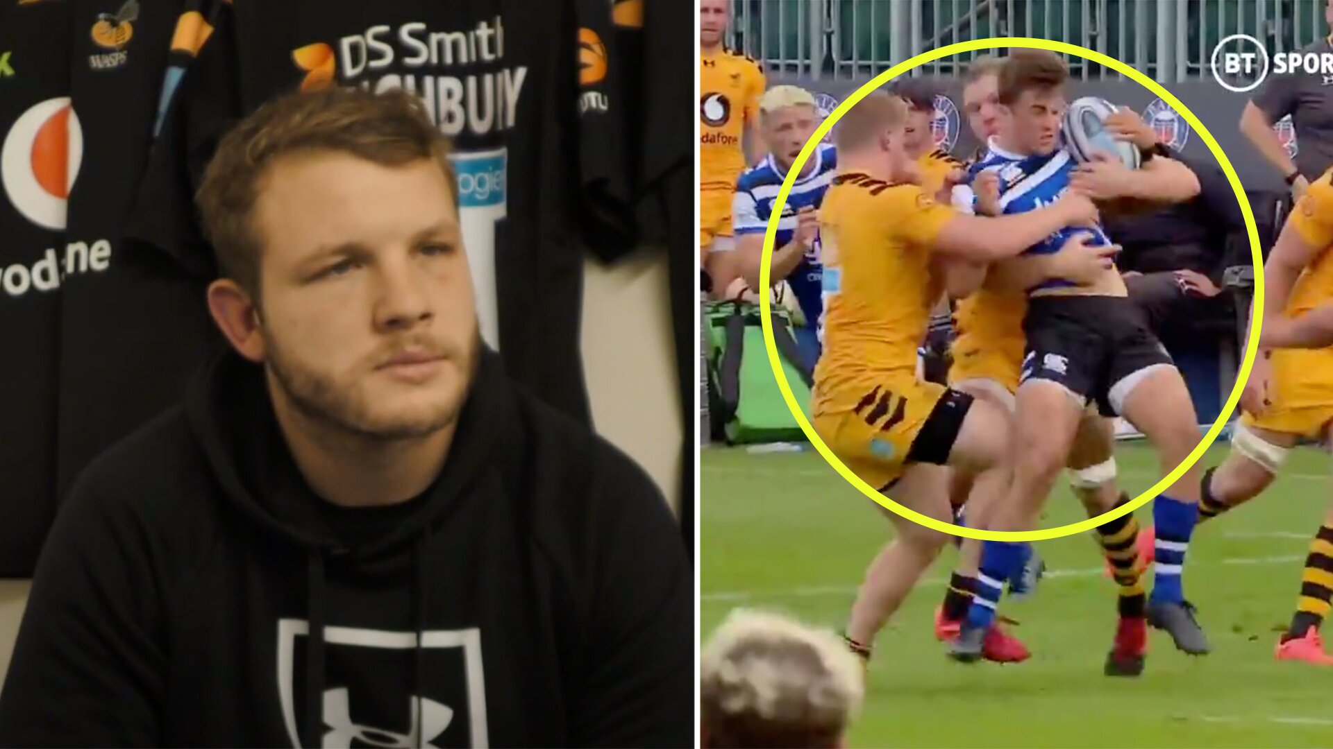 Calls for Joe Launchbury to be banned after brutal manhandling of 20-year-old last weekend