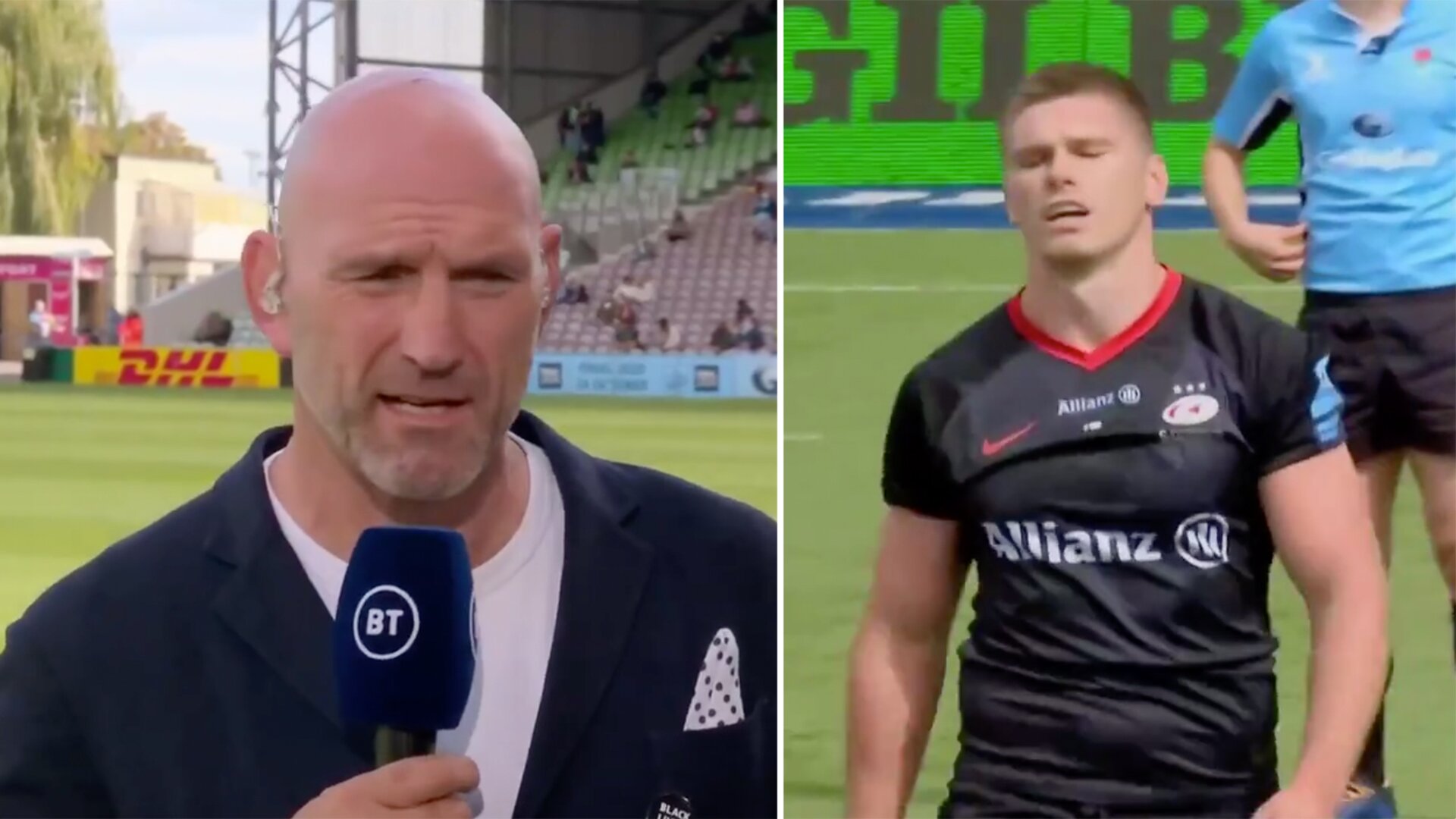 Rugby players are seriously calling out Owen Farrell for his horror tackle this weekend