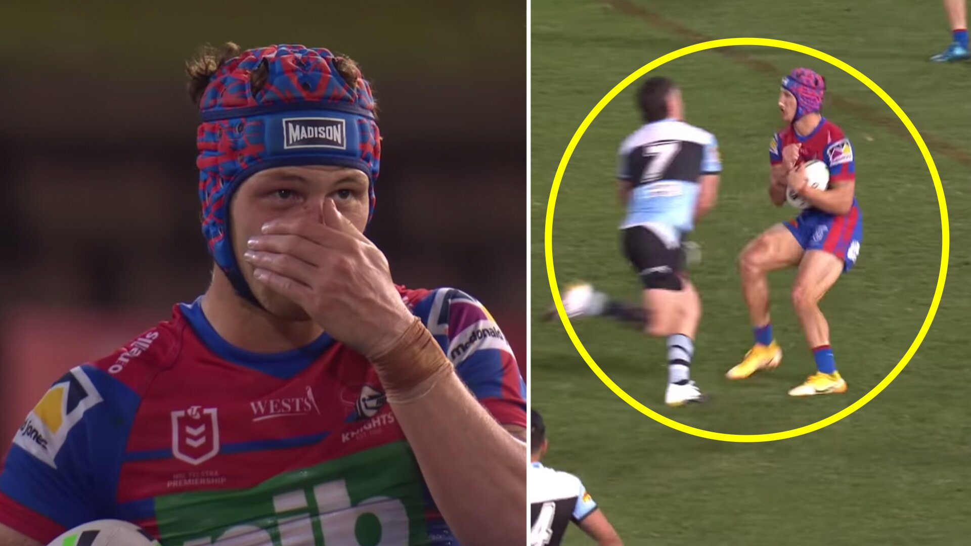 Outrage in Rugby League at one of the worst cheap shots ever recorded