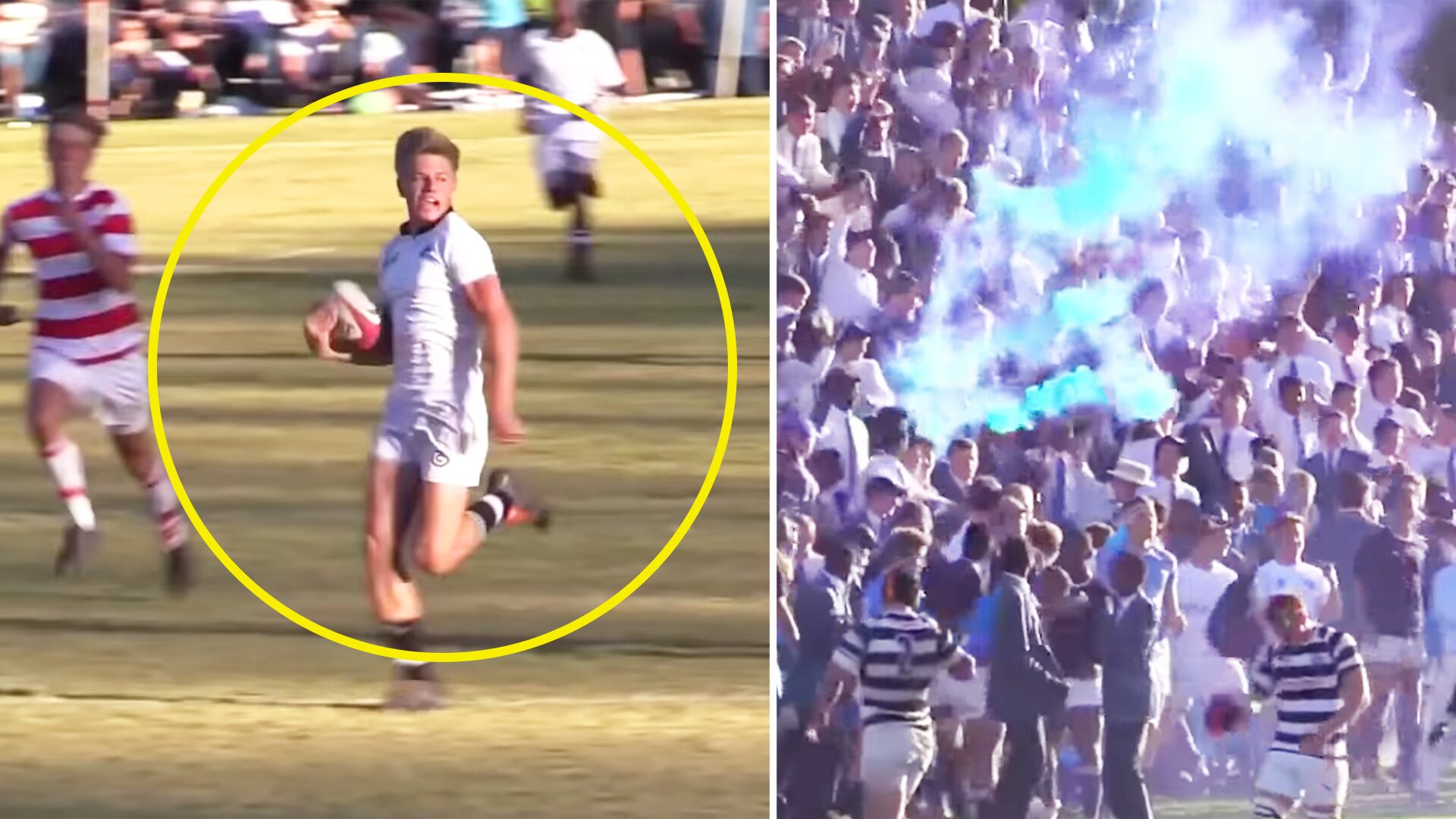 Spine-tingling new video shows just how crazy schoolboy rugby is in South Africa