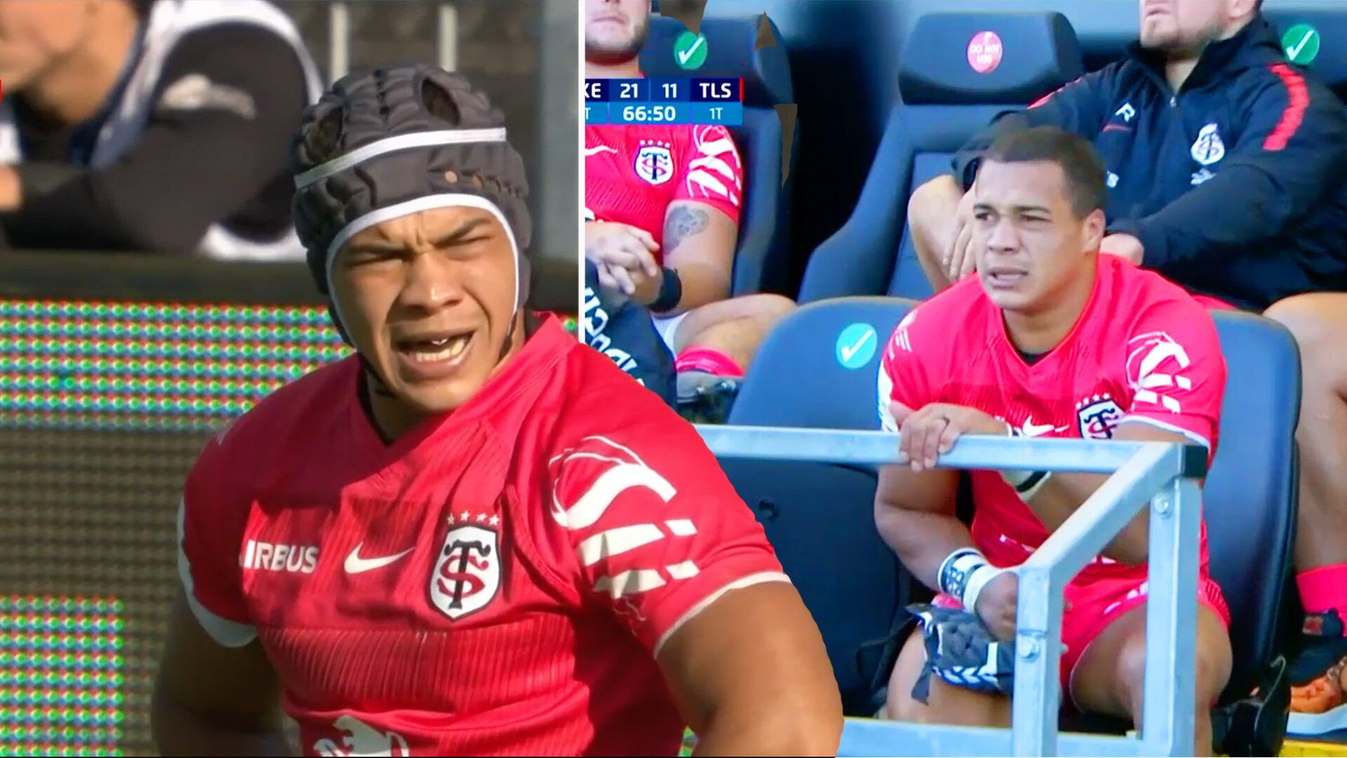 South Africa's injury crisis worsens as Cheslin Kolbe hobbles off during Champions Cup clash