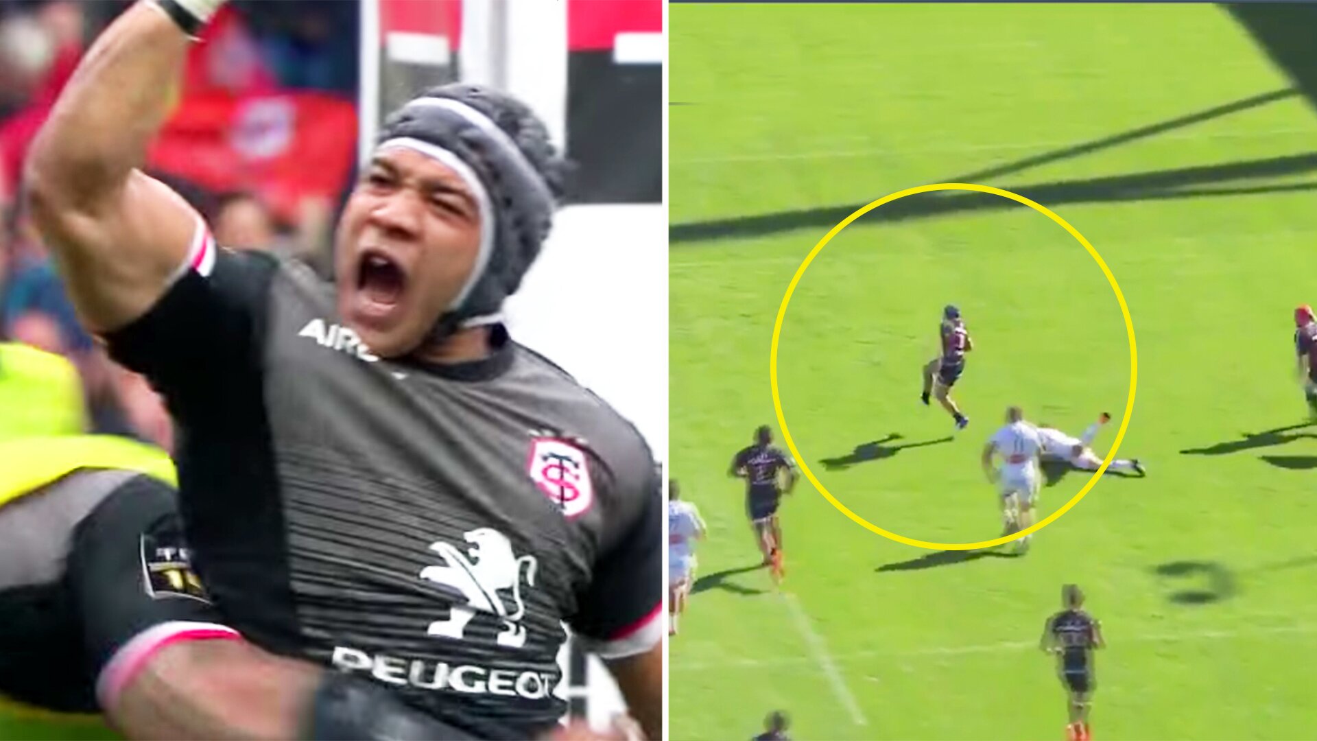 Cheslin Kolbe goes full RWC final mode with phenomenal try in today's Top 14 clash