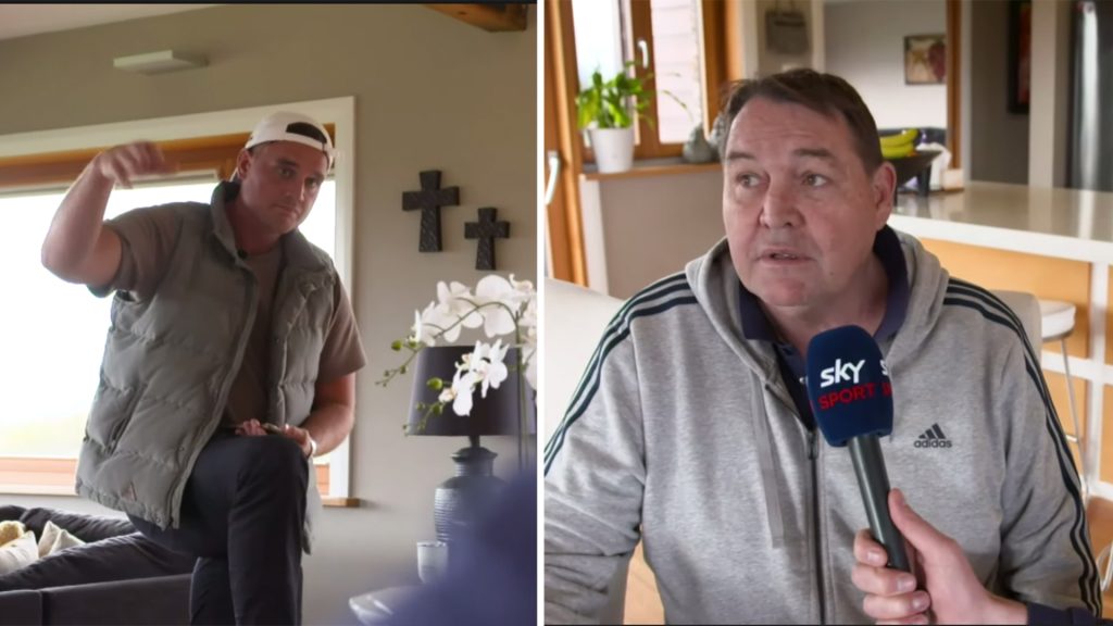 Interview with former All Black coach Steve Hansen turns awkward in ...