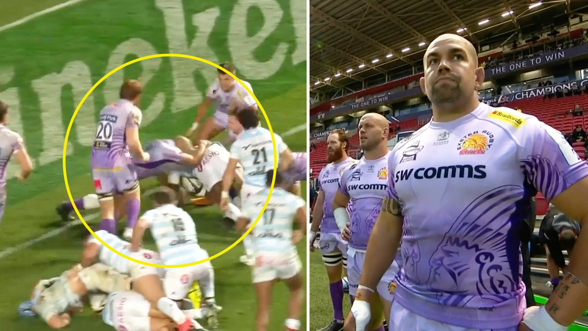 The Ben Moon moment that won the Champions Cup final for Exeter Chiefs