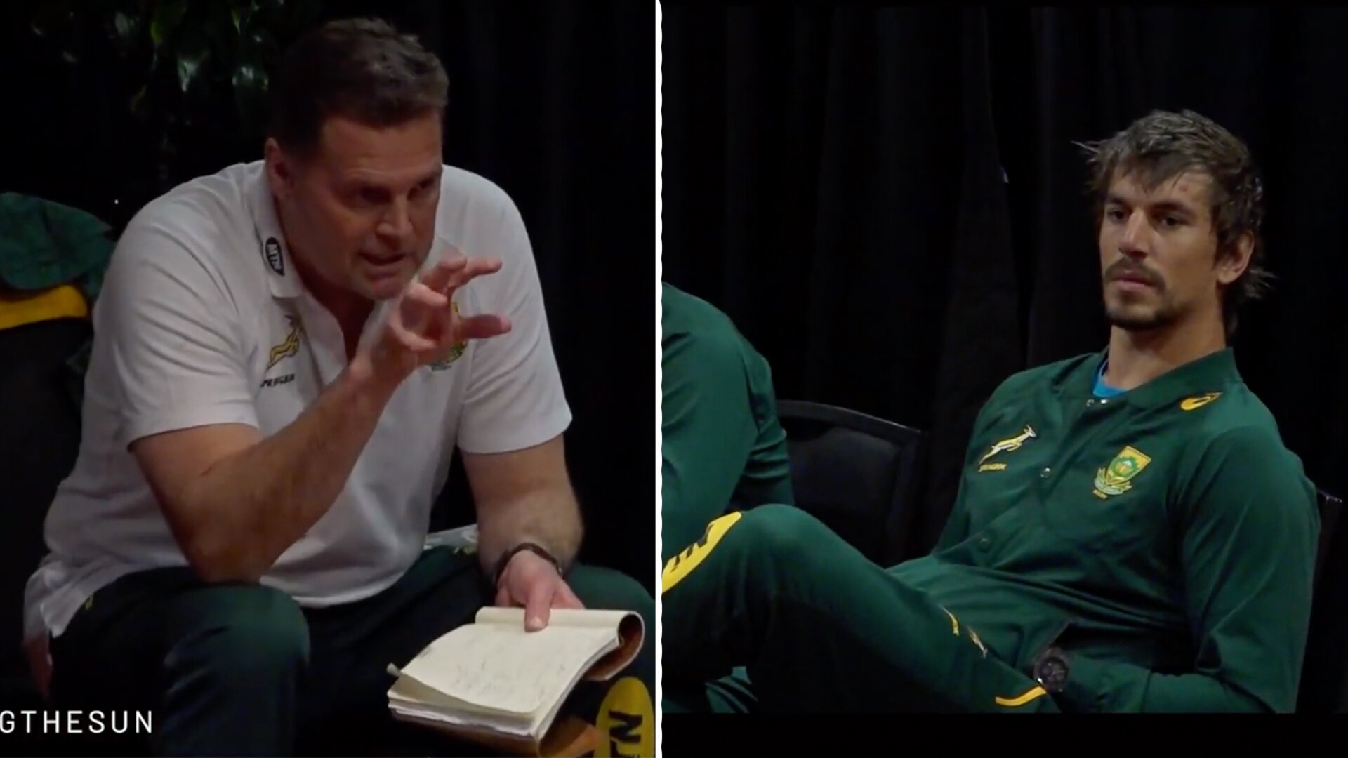 South Africa release incredible pre New Zealand team talk clip in latest episode of documentary