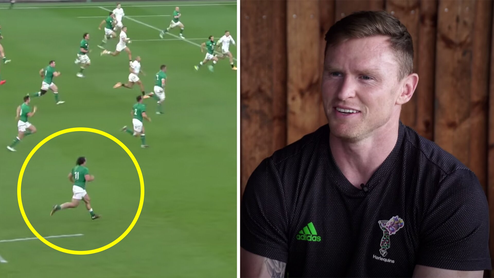 Chris Ashton sensationally calls out Irish winger James Lowe after his performance against England