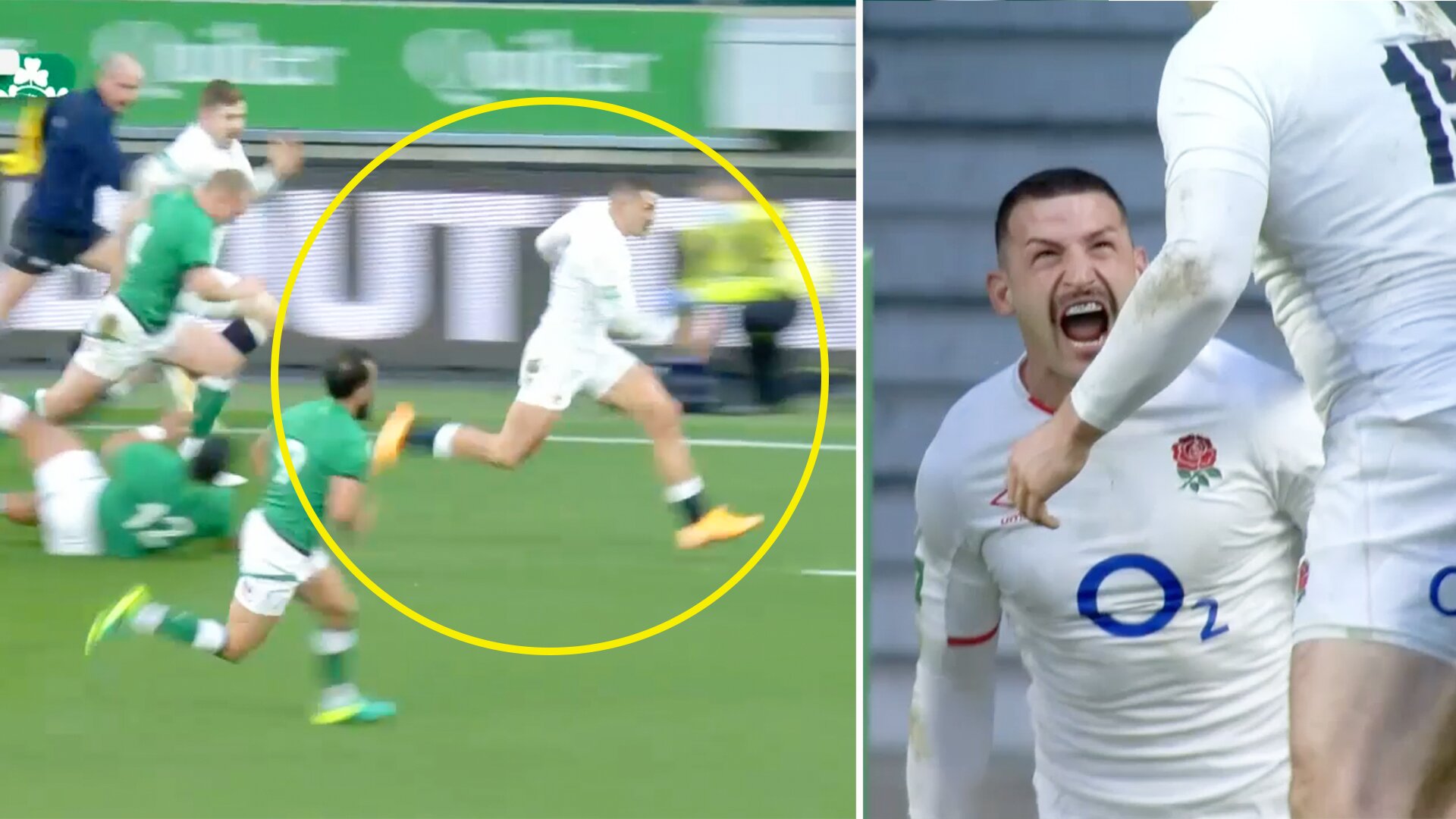 Jonny May's phenomenal length of the field try is sending the internet into overdrive