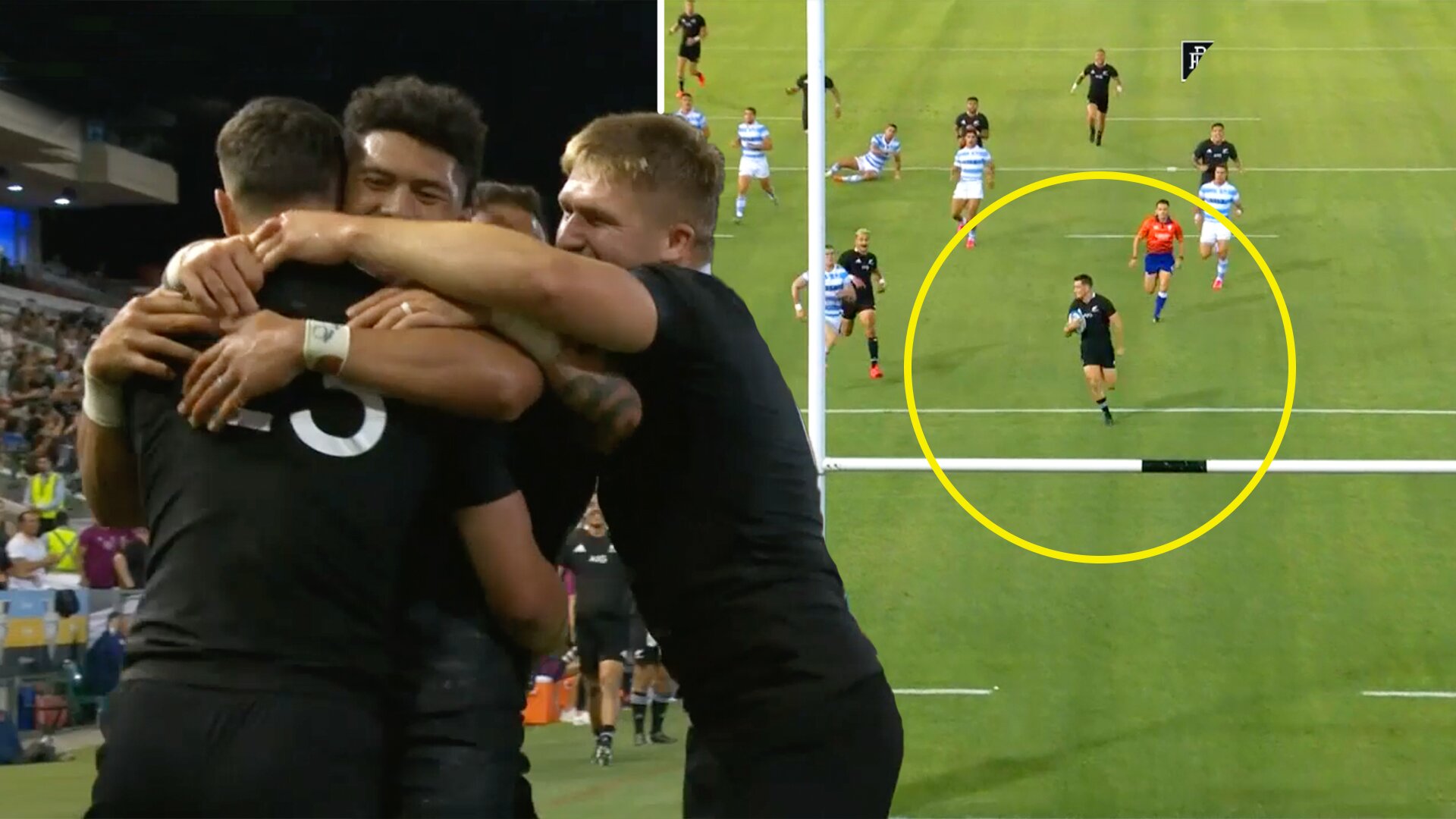 New Zealand's newest superstar Will Jordan scores twice in two minutes in phenomenal Tri Nations performance