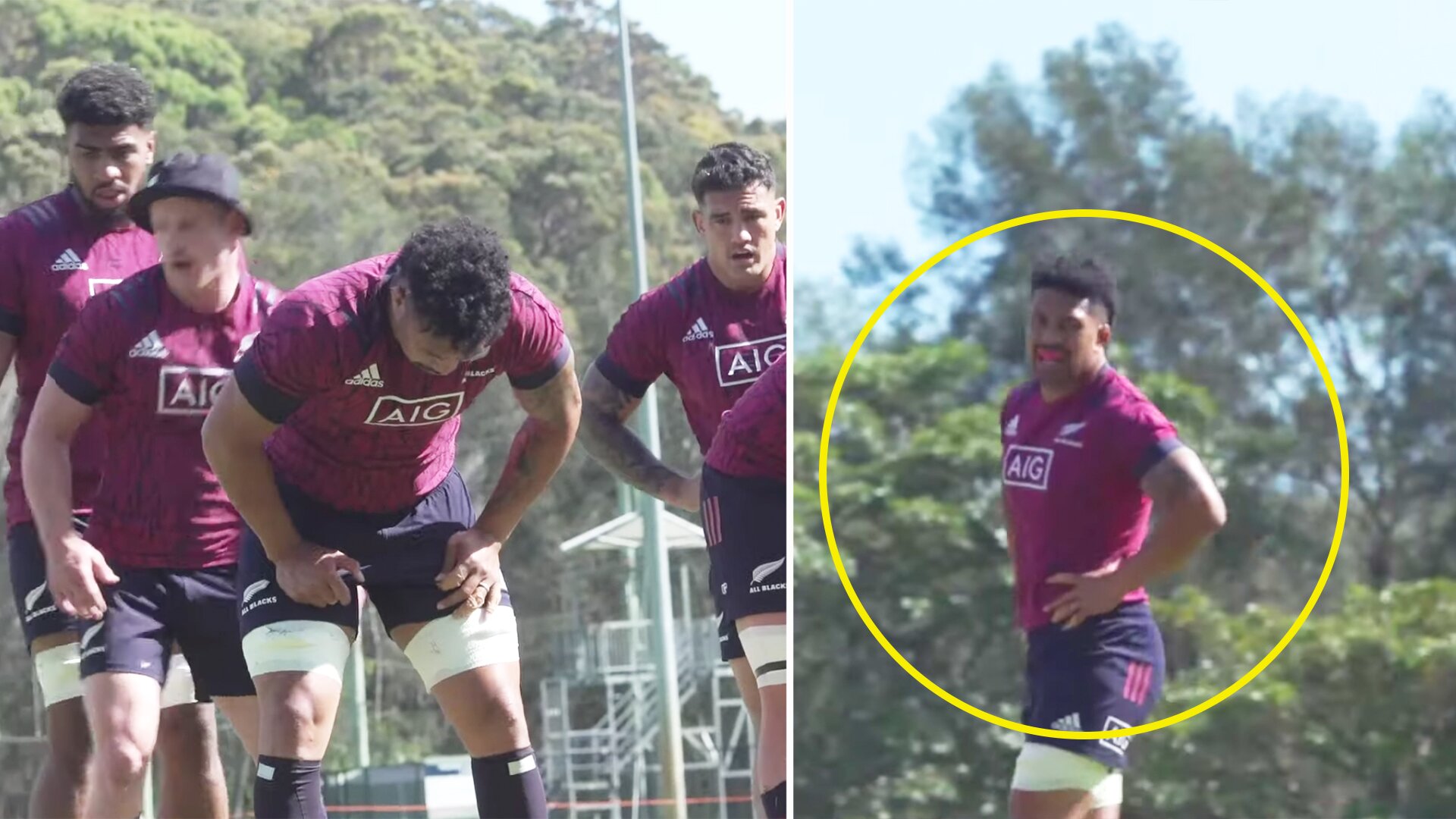 People are worried about Ardie Savea after new All Blacks training footage emerges