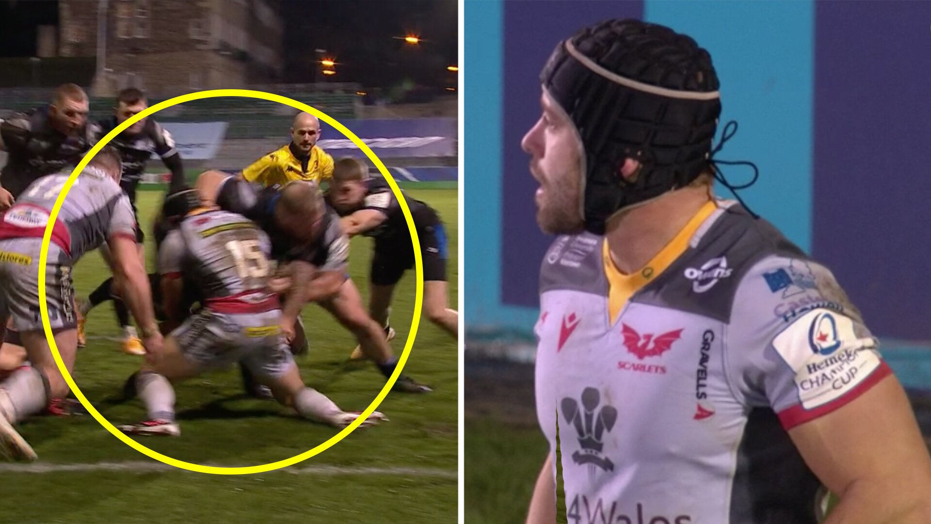 Leigh Halfpenny just pulled out one of the most impressive try-saving tackles ever