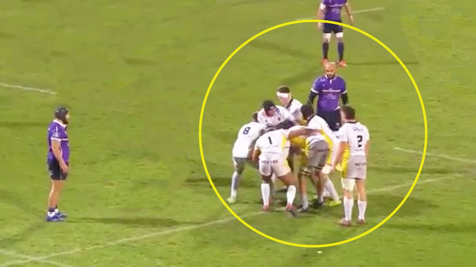 French defence down tools in bizarre scenes from last night's Pro D2 clash