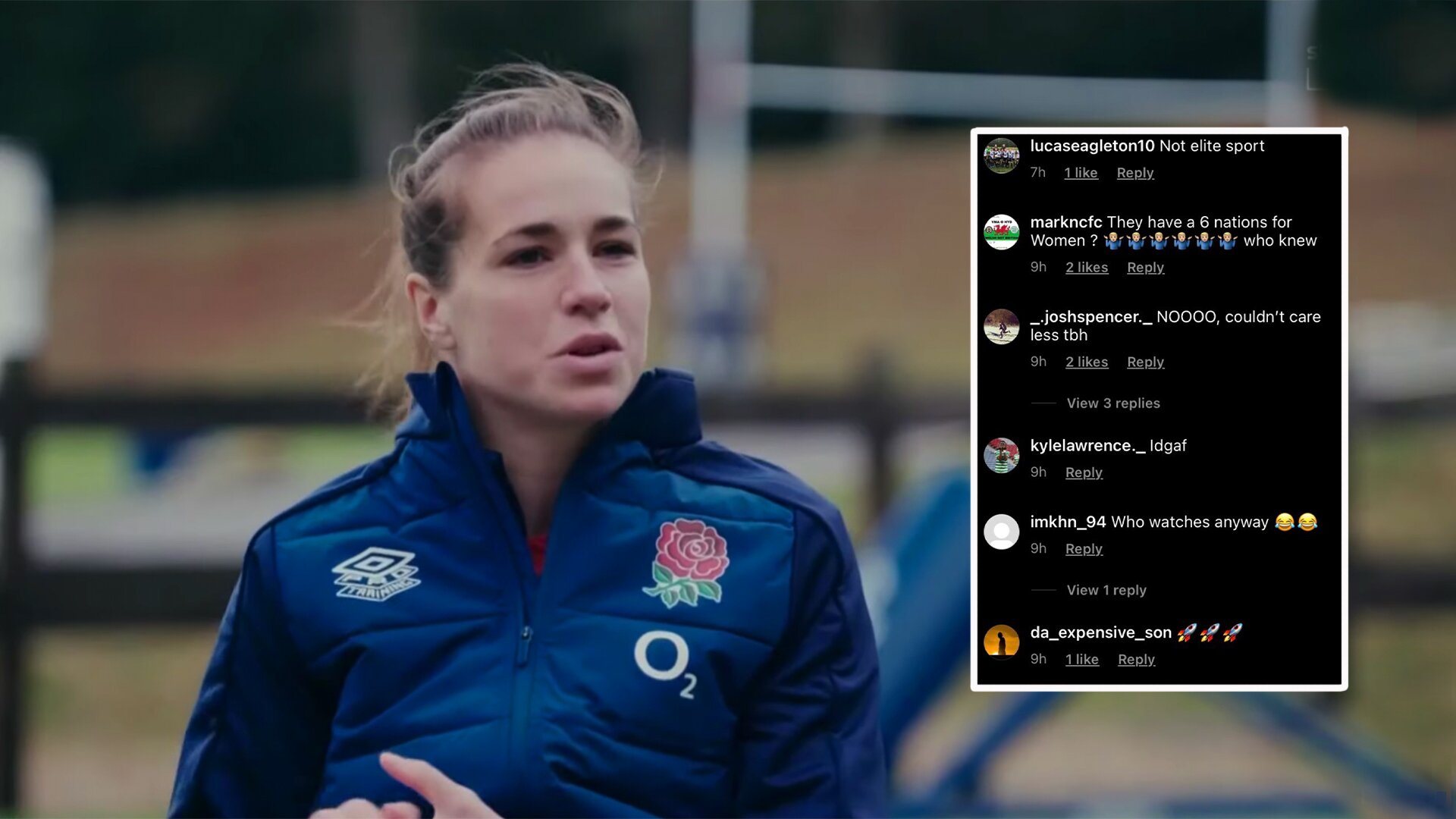 Fierce backlash as scores of negative comments are left on women's rugby post announcing postponement of Six Nations