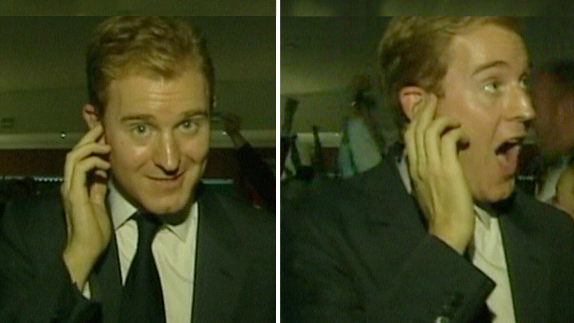 Never before seen footage of England fans reacting to the 2003 World Cup final is going viral