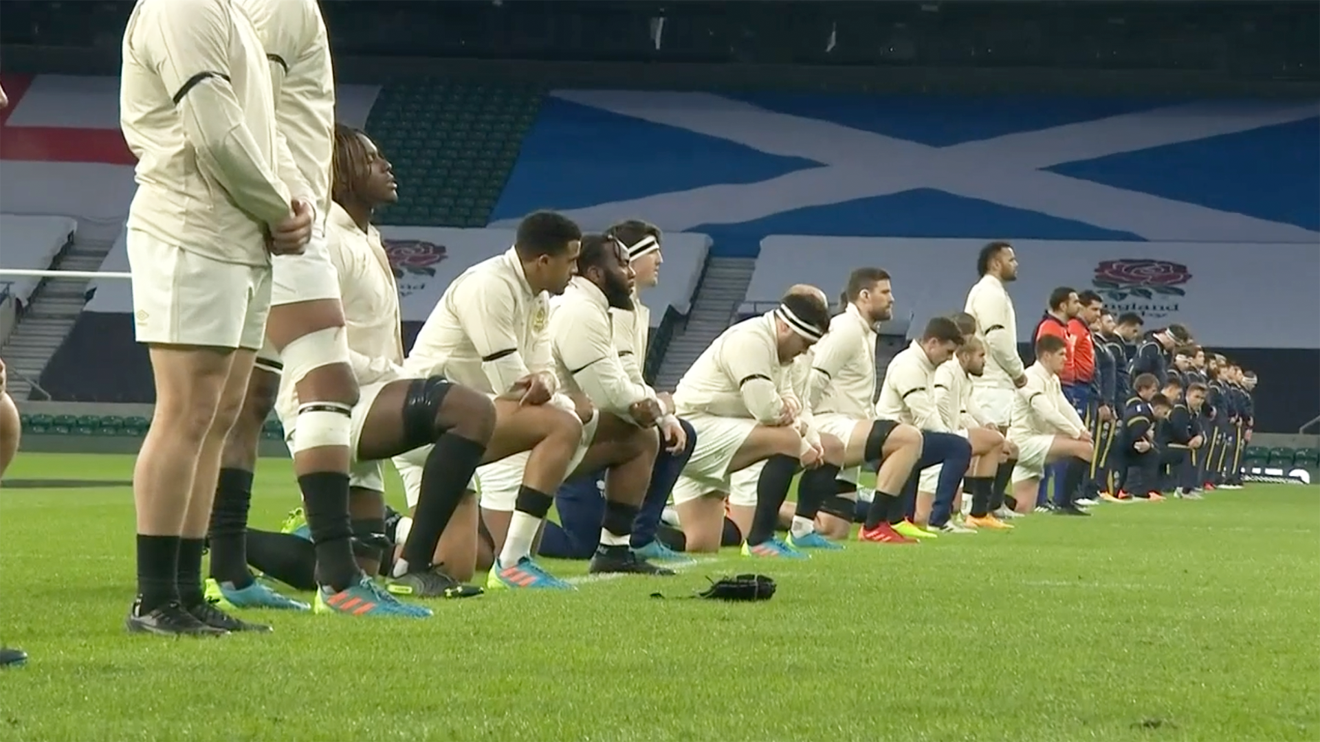 'If they kneel again today, I'll be an Italian for eighty minutes' - social media storm ahead of England rugby showdown